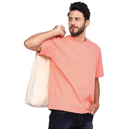 Mens Fashion Stylish Roundneck Half Sleeve Solid T-Shirt_For Summer