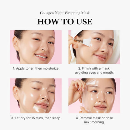 Medicube Collagen Night Wrapping Mask (Pack of 2)